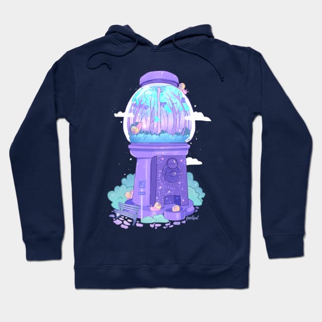 Snail Station Hoodie by paintdust